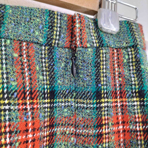 バーバリーズ BURBERRYS 90s Marlow Club ウール チェック スカート レディース 13