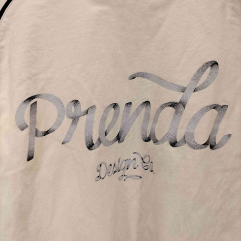 PRENDA ロゴプリントクルーネックスウェット レディース JPN:M