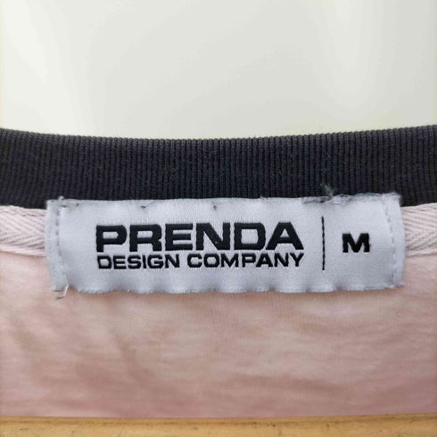 PRENDA ロゴプリントクルーネックスウェット レディース JPN:M