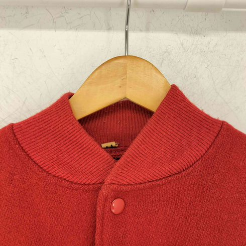バトウィン BUTWIN 70s レザー切替 スタジアムジャケット メンズ US:44