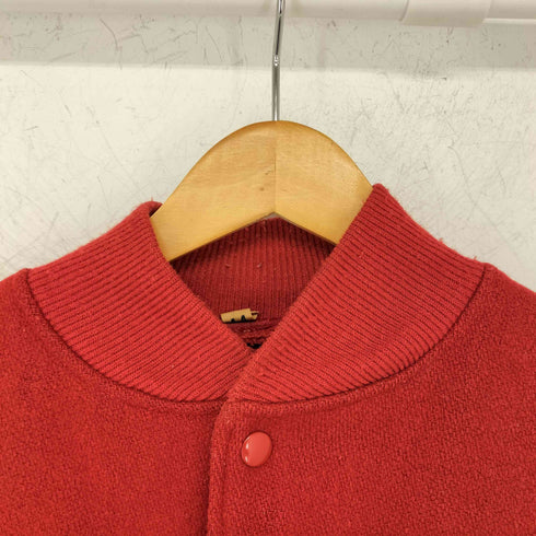 バトウィン BUTWIN 70s レザー切替 スタジアムジャケット メンズ US:44