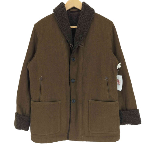 ビームス BEAMS PLUS 2WAY ショールカラー  リバーシブル ボア ジャケット メンズ JPN:L