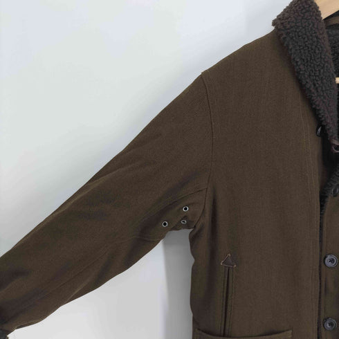 ビームス BEAMS PLUS 2WAY ショールカラー  リバーシブル ボア ジャケット メンズ JPN:L