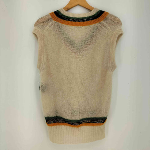 ウェールズボナー WALES BONNER 22ss VOLTA JAZZ Knitted-Vest 異素材混紡 ニットべスト メンズ 5