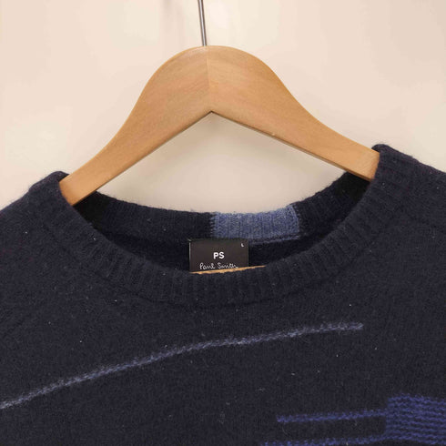 ピーエスポールスミス PS Paul Smith ウールクルーネックニット メンズ