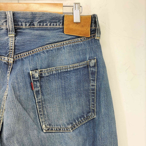 ジョーマッコイ JOE McCOY 赤耳 月桂樹ボタン ボタンフライ ストレートデニムパンツ メンズ