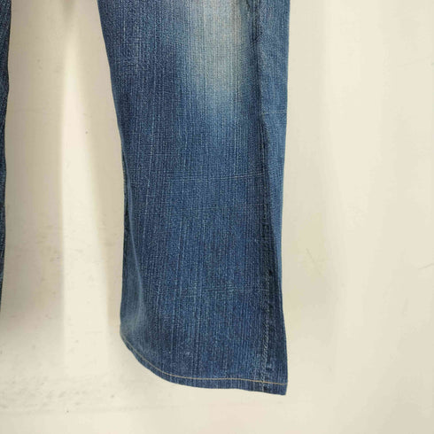 ジョーマッコイ JOE McCOY 赤耳 月桂樹ボタン ボタンフライ ストレートデニムパンツ メンズ