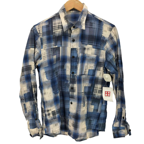 ゴーサンゴーイチプールオム 5351 POUR LES HOMMES チェック 長袖シャツ メンズ JPN:46