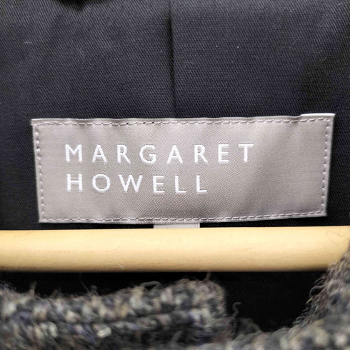 マーガレットハウエル MARGARET HOWELL コーデュロイ襟 サイドアジャスター チンストラップ ウール ハンティング ジャケット メンズ L