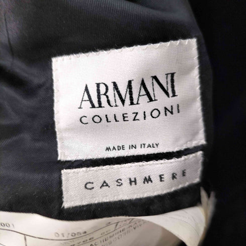 アルマーニコレツィオーニ ARMANI COLLEZIONI カシミヤ100 ロングチェスターコート メンズ JPN:46
