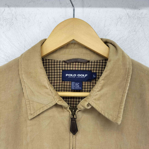 ポロゴルフラルフローレン POLO GOLF RALPH LAUREN コーデュロイ スイングトップブルゾン メンズ import:L