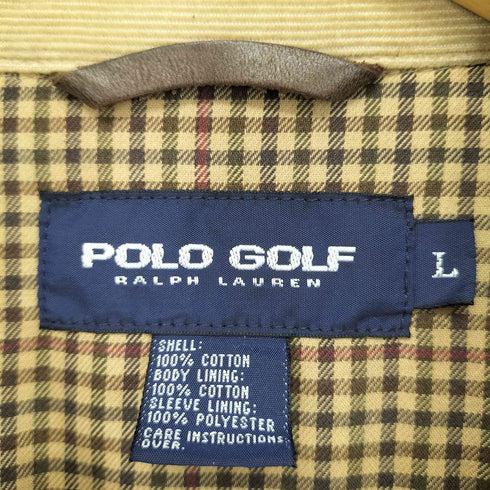 ポロゴルフラルフローレン POLO GOLF RALPH LAUREN コーデュロイ スイングトップブルゾン メンズ import:L