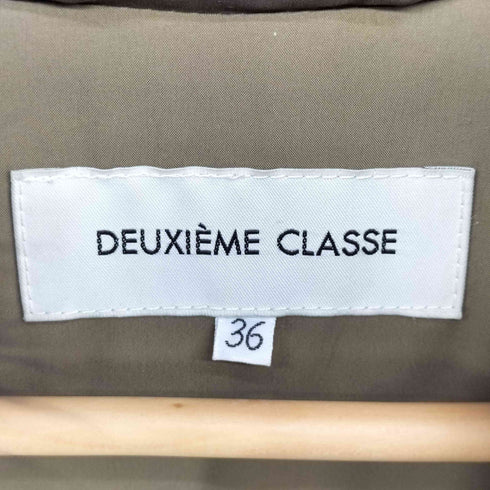 ドゥーズィエムクラス DEUXIEME CLASSE ラクーンファー キルティング ダウン ジャケット レディース JPN:36