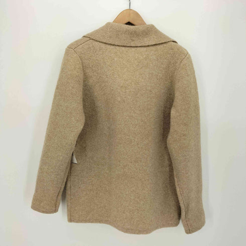 スリードッツ three dots Wool yak short coat ウール ヤク ニット ダブル ショート コート ジャケット レディース JPN:M