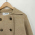 スリードッツ three dots Wool yak short coat ウール ヤク ニット ダブル ショート コート ジャケット レディース JPN:M