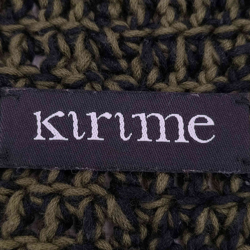 キリメ Kirime クラッシャー ニットハット メンズ