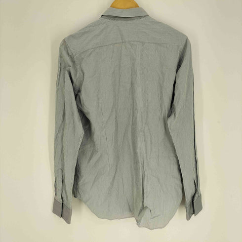 モンキータイム MONKEY TIME 比翼ボタン レギュラーカラー L/S ストライプ シャツ メンズ JPN:M