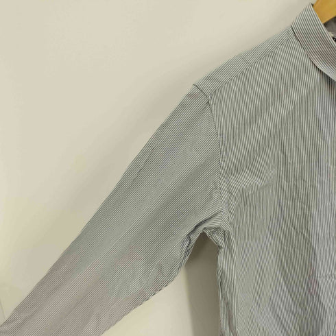 モンキータイム MONKEY TIME 比翼ボタン レギュラーカラー L/S ストライプ シャツ メンズ JPN:M