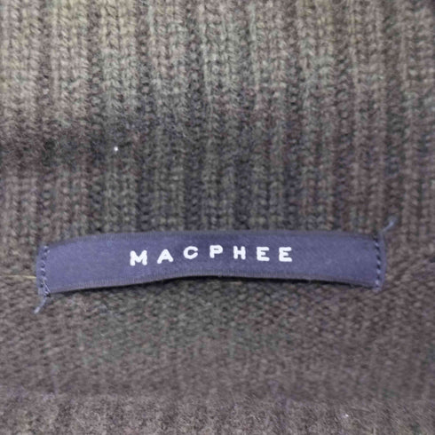 マカフィー MACPHEE ウール タートルネック ニット レディース JPN:S