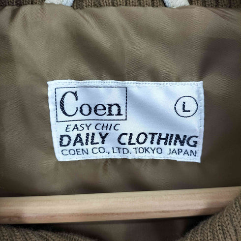 コーエン coen メルトン カウレザー スタジャン メンズ JPN:L