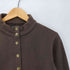 アニエスベー agnes b. Yvan snap cardigan 裏起毛 スウェット カーディガン レディース 2