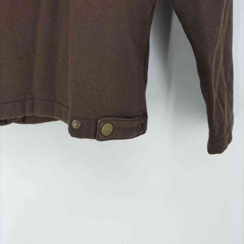 アニエスベー agnes b. Yvan snap cardigan 裏起毛 スウェット カーディガン レディース 2