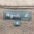 アニエスベー agnes b. Yvan snap cardigan 裏起毛 スウェット カーディガン レディース 2