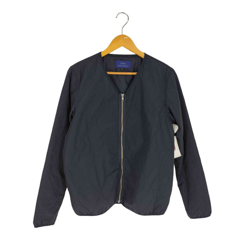 アイテムズ アーバンリサーチ ITEMS URBAN RESEARCH ノーカラーキルティングナイロンジャケット メンズ JPN:38