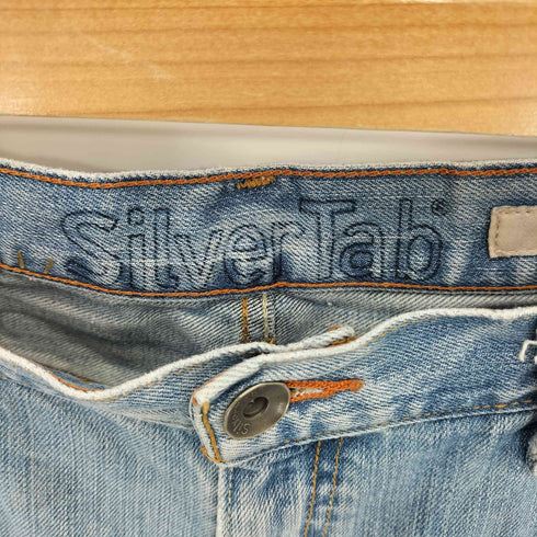 リーバイス Levis Silver Tab シルバータブ Baggy ダメージ バギー デニムパンツ メンズ W33/L32