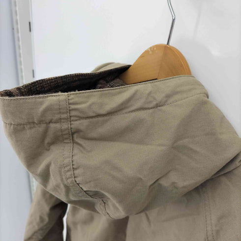 エンジニアードガーメンツ Engineered Garments 旧タグ USA製 裏地ツイードチェック ラグランスリーブ マルチポケットフィールド マウンテン パーカー ジャケット メンズ import:S