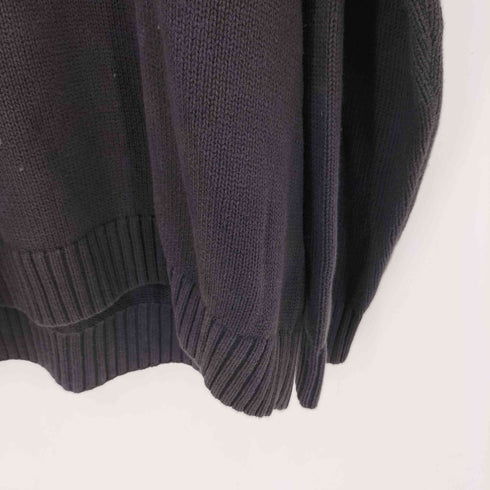 トミーヒルフィガー TOMMY HILFIGER 90s-00s クルーネック コットン ニットセーター メンズ import:XL