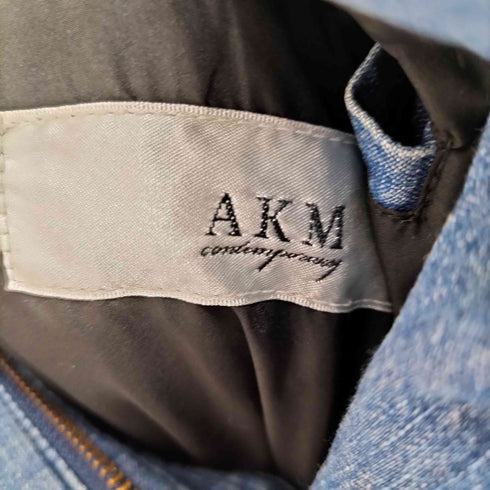 エーケイエム AKM デニム ダウンジャケット メンズ JPN:S