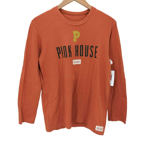 ピンクハウス PINK HOUSE フロントロゴ 長袖tシャツ レディース