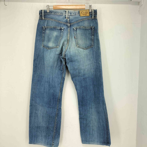 キャントン CANTON ボタンフライデニムパンツ メンズ