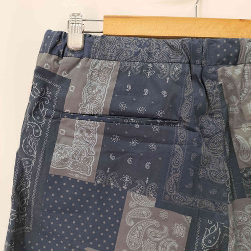 ナノユニバース NANO universe ELEPHANT BRAND ペイズリー 別注 総柄イージーショーツ メンズ JPN:L