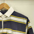 ポロバイラルフローレン Polo by RALPH LAUREN 90S ポニー刺繍 ボーダー ポロシャツ メンズ import:M