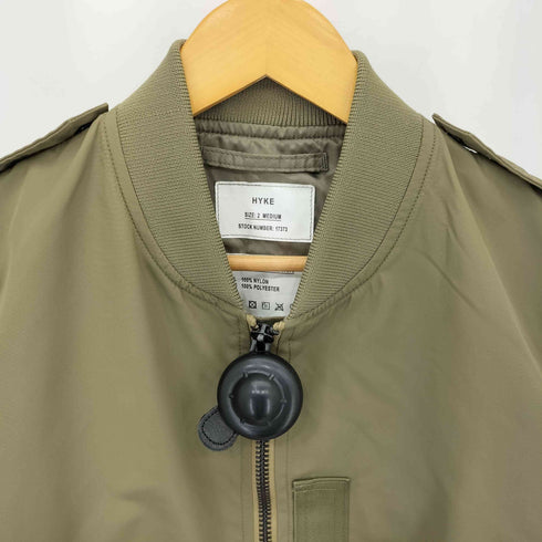 ハイク HYKE TYPE L-2A JACKET ミリタリー ボンバーフライトジャケット レディース 2