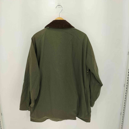 バブアー Barbour 別注 BEAUFORT ビューフォート ノンワックス 襟コーデュロイ ナイロンコート レディース 38