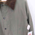 バブアー Barbour 別注 BEAUFORT ビューフォート ノンワックス 襟コーデュロイ ナイロンコート レディース 38