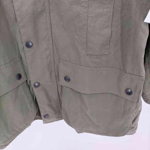 バブアー Barbour 別注 BEAUFORT ビューフォート ノンワックス 襟コーデュロイ ナイロンコート レディース 38