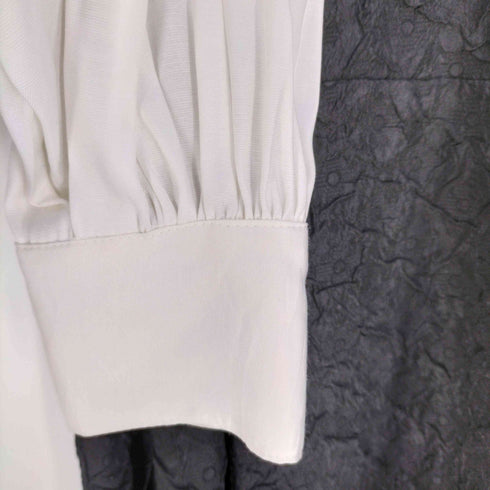 ダズリン dazzlin 23ss ブラウスレイヤードジャガードワンピース レディース JPN:M