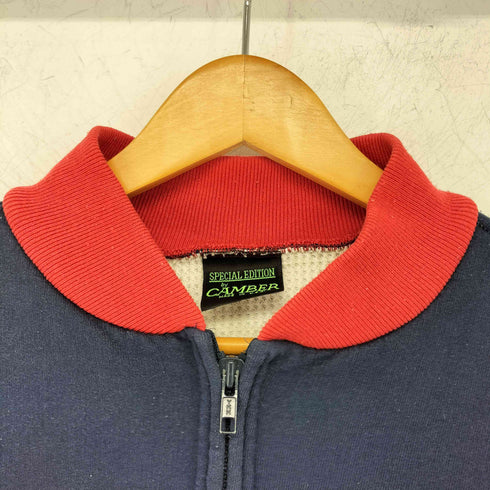 スペシャルエディションバイキャンバー SPECIAL EDITION by CAMBER USA製 2トーン 裏サーマル スウェットブルゾン メンズ JPN:S