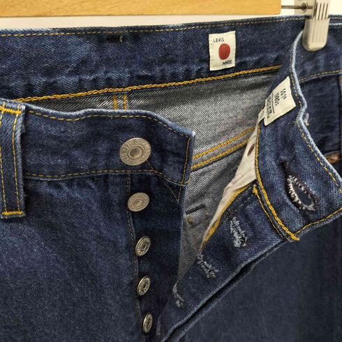 リーバイス Levis BLUETAB 80S 501 ジーンズ ダークインディゴ MADE IN JAPAN メンズ W32/L31