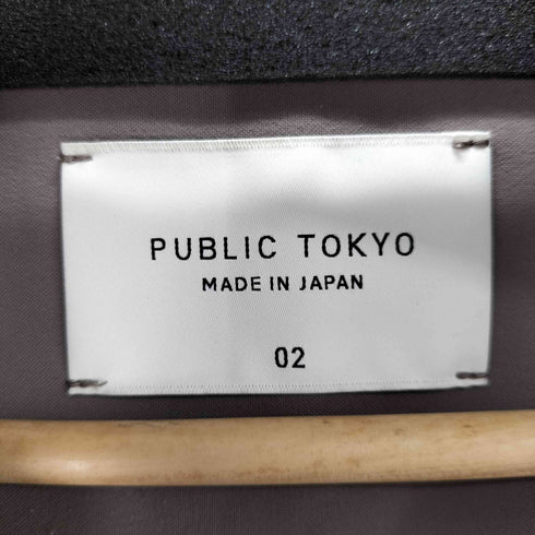 パブリックトウキョウ PUBLIC TOKYO 【マルチストレッチ】リラックスドレープ 半袖シャツ メンズ JPN:2