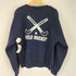 ラッセルアスレチック RUSSELL ATHLETIC メキシコ製 Vガゼット 両面プリント クルーネックスウェット Hockey メンズ JPN:M