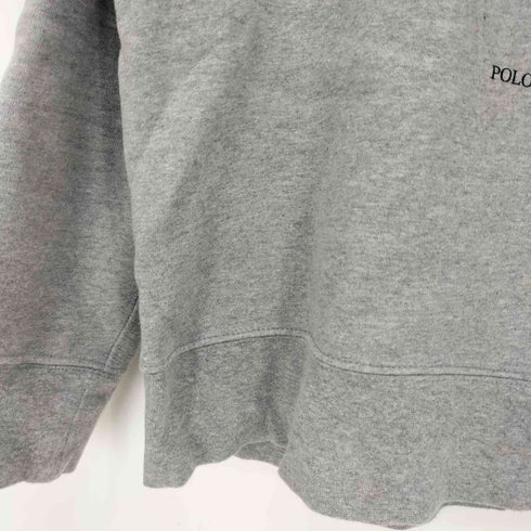 ポロラルフローレン POLO RALPH LAUREN 現行タグ ポロベア シティベアエディション TOKYOモデル 前Vガゼット 裏起毛スウェット メンズ import:L