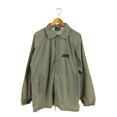 レフラー Leflah 両面プリント ナイロン コーチジャケット メンズ