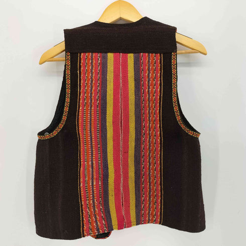民族衣装 バスケットボタン 刺繍 ベスト チョッキ チャレコ レディース