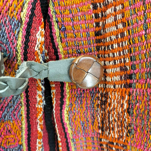 民族衣装 バスケットボタン 刺繍 ベスト チョッキ チャレコ レディース
