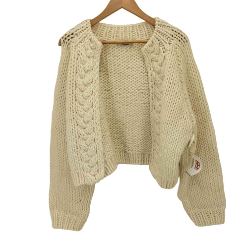 イチ ICHI PERU Hand Knit Cardigan レディース